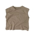 thumbnail image 1 of Débardeurs pour Enfants Sans Manches Col Rond Décontracté 1-7 Ans, 1 of 6