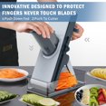 thumbnail image 2 of Kitchen Mandolin Slicer - Vegetable Chopper Food Chopper, 2 of 5