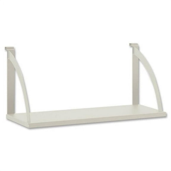 basyx Versxc3xa9 Panel System Hanging Shelf, 24w x 12-3/4d, Gray