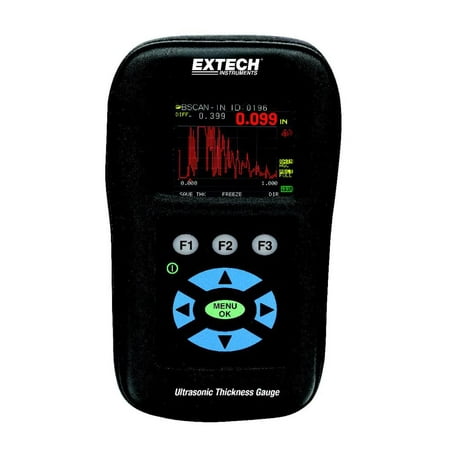 Extech-TKG250 Digital Ultrasonic Thickness Gauge/Datalogger with Color Waveform