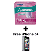 Assurance Incontinence Underwear for Women, Extra Large, 48 Ct (Pack of 6 | Total of 288 ct)