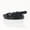 Black, variant on Women Candy Color Skinny Faux Leather Belt Dress Jeans Summer Thin Waistband