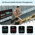 thumbnail image 3 of Reloj inteligente Yoever IDW20 con Alexa y Bluetooth para iOS/Android, 3 of 7