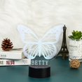 thumbnail image 4 of Nauchild Night Light Butterfly Night Lamp Touch Control 7 colores que cambian el nombre personalizado Led Night Lights para la decoración de la habitación Ideas de regalos personalizados para niños Feliz Sencillez, 4 of 4