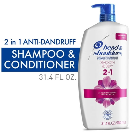 UPC 037000732891 product image for Head & Shoulders 2 in 1 Shampoo Conditioner  Smooth Silky  31.4 fl oz | upcitemdb.com