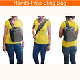 thumbnail image 7 of StarPlus2 Cross-body Pill Bottle Bag - Heather Gray, 7 of 7