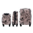 thumbnail image 5 of Multi-color Design ABS Hard Shell Lightweight with 360° Dual Spinning Wheels & Combo Lock - Includes 28", 24", 20" 3-Piece Luggage Set, 5 of 7