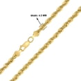 thumbnail image 2 of 14K Yellow Gold Filled 4.5MM Twisted Rope Chain - 16 Inches, 2 of 6