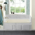 thumbnail image 4 of Voltaire 60" x 30" Left-Hand Drain Alcove Bathtub in Bisque, 4 of 10