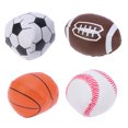 thumbnail image 4 of FUTUREORYY Sports Balls 4 Pcs PVC Mini Toys for Kids Assorted Color Stress Relief Educational, 4 of 8