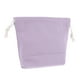 thumbnail image 1 of Bolsa de maquillaje pequeña con cordón para mujeres Unique Bargains para actividades al aire libre, viajes y vacaciones, color púrpura claro-S, 1 of 3