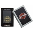 thumbnail image 6 of Zippo Harley Davidson Gold Logo Engraved Matte Windproof Lighter Black, 6 of 6