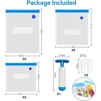 Case! 1200 8 X 12 Quart Vacuum Seal Bags Case! 1200 8 X 12 Quart Vacuum Seal Bags