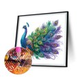 thumbnail image 4 of 5D DIY Taladro Parcial Con Forma Especial Pavo Real 30x30cm, 4 of 9