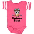 thumbnail image 3 of Inktastic Boys Future Pilot Panda Boys Baby Bodysuit, 3 of 5