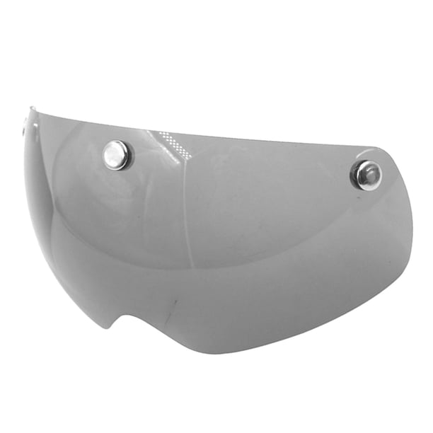 Gafas protectoras de repuesto con visera desmontable para moto. Gris