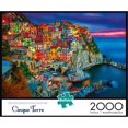 Buffalo Games Cinque Terre 2000 Piece Jigsaw Puzzle, Suitable for