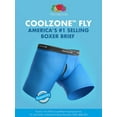 thumbnail image 3 of Fruit of the Loom Men's Coolzone Boxer Briefs, 12 Pack-Assorted Colors, Large, 3 of 4