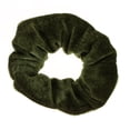 thumbnail image 3 of 5 piezas de scrunchies de terciopelo para el cabello verde, 3 of 8