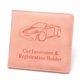 thumbnail image 1 of Accesorios Para Coches Recambios De Automóvil Productos Car Registration And Insurance Holder Premium Leather Car Registration & Insurance Card Holder Shut - For Documents, Cards, License, 1 of 7