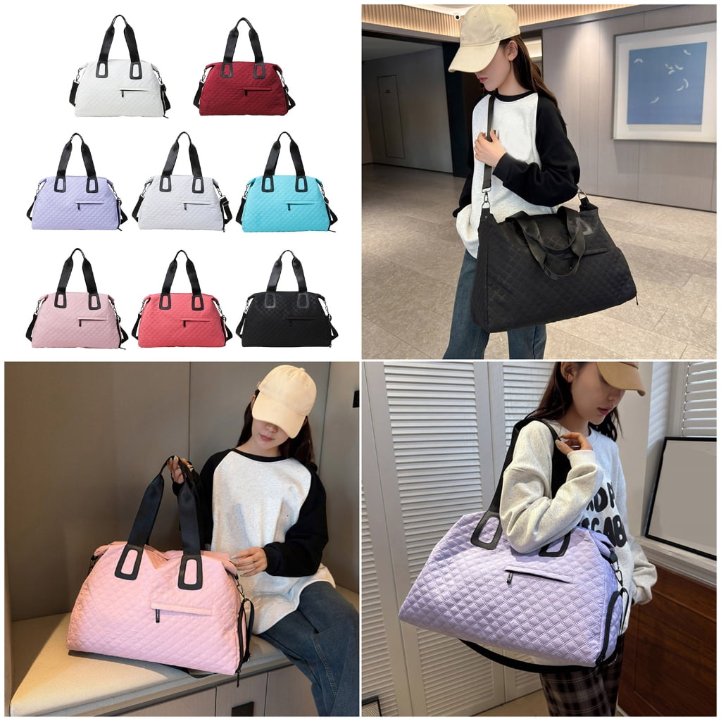 Oxford Fabric Travel Bags Shoe Compartment For Workouts Business And Parenting