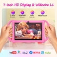 thumbnail image 5 of FITIFUN Kids Tablet 7 inch Tablets for Kid,4GB RAM 32GB ROM 1TB Expanded,Quad-Core,HD IPS Display, Wifi, Parental Control, Dual Camera,Pink, 5 of 8