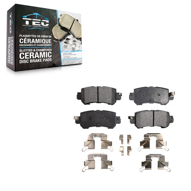 TEC Rear Ceramic Disc Brake Pads TEC-1624 for Car Mazda CX-5 CX-3