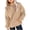 Khaki, variant on Lorytime Christmas Hoodies for Girls Boys Printed Sweatshirt Long Sleeve Tops with Pocket Drop Shoulder Pullover Purple