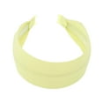 thumbnail image 5 of Unique Bargains 1 Pc Headband Colored Wide Hair Accessories Yellow, 5 of 5