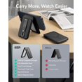 thumbnail image 2 of Tarjetero MagSafe Wallet ESR 5 con soporte para iPhone, color negro, 2 of 9
