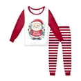 thumbnail image 4 of Gubotare Christmas Pajama Sets Baby Little Big Girls Pajamas Long Sleeve PJs Pajamas Size 6-7 (Red,6-7 Years), 4 of 5