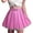 Pink, variant on Women Girl Gothic Skirt High Waist Lace Pleated Skirt Suspender Mini Skirt Y2K A-Line Flared Short Skirt Harajuku Skirt