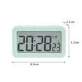 thumbnail image 3 of yingyy 12/24H Display Digital Clock With Snooze Function Desk Clock Home Office Count Up Down Timer Office Beside Digital Green 8.9x2.2x5.2cm, 3 of 6