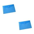 thumbnail image 2 of Bearachild Portadocumentos portátil duradero de 10 piezas para organización transparente almacenamiento portátil transparente azul transparente azul transparente 18 A4 2Conjunto, 2 of 6