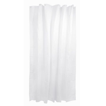 Enigma Mildew Free Shower Curtain Liner with Magnets, (Best Shower Curtain Liner With Magnets)