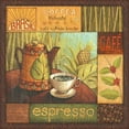 thumbnail image 3 of Corbin, Delphine 15x15 Black Modern Framed Museum Art Print Titled - Pause Cafe II, 3 of 5