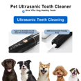 IFHFBI 5 Modes Pet Ultrasonic Tooth Cleaner,Dog Teeth Cleaning Kit