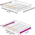 thumbnail image 3 of Expandable Pull Out Cabinet Organizer Slide Out Drawers for Kitchen Cabinets .~.&#W x .&#&#D Pull Out Drawers for Kitchen Cabinets, 3 of 9