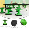 thumbnail image 4 of Flash Furniture Fixed Height Kids Flexible Active Stool for Classroom and Home with Non-Skid Bottom in Green, 12" Seat Height, 4 of 11