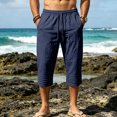 thumbnail image 2 of Akiihool Mens Chinos Pants Men's Classic Fit Flat Front Chino Pant Workout Winter Navy,XL, 2 of 9
