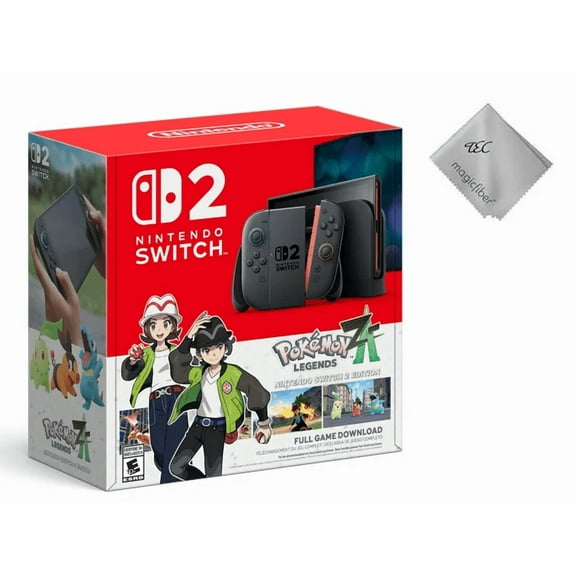 New TEC Nintendo Switch 2 Pokemon Legends: Z-A - Nintendo Switch 2 Edition Bundle