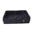 thumbnail image 2 of LiMimmuu Cat Litter Box With Semi-enclosed Design Splash-proof Litter Box Litter Box Easy to Clean Portable Foldable Toilet Tray Convenient for Home Outdoor Travel, 2 of 7
