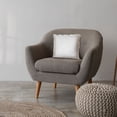 thumbnail image 5 of Cojin Decorativo para Sala de Algodon Cuadrado Moderno Ideal para Cama Sofa Oficina Blanco Set de 2 piezas Set de 2 piezas Gaon, 5 of 5