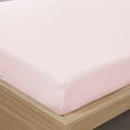 thumbnail image 4 of Sábana bajera ajustable Sweet Home Collection Queen rosa pálido, 4 of 5