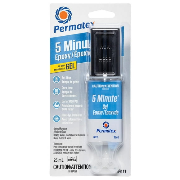 Permatex 5 Minute GEL Epoxy, 25 mL