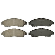 Premium Ceramic Disc Brake Pad FRONT Set KFE QuietAdvanced Fits: 2009 2010 2011 2012 2013 2014 2015 Honda Pilot; 2007 2008 Acura MDX, RLX, ZDX KFE1378-104