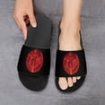 thumbnail image 6 of Red Logo Tool Band Unisex Slippers Summer Beach Slippers Casual Non Slip Comfortable Slide Sandals Home Slippers For Men Women, 6 of 8