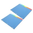 thumbnail image 3 of Miangastore 10Pcs Convenient Binder Dividers Daily Use Notebook Dividers Household Binder Tabs, 3 of 8