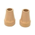 thumbnail image 3 of PCP Replacement Crutch Tips (Pair), Tan, Medium, 3 of 3