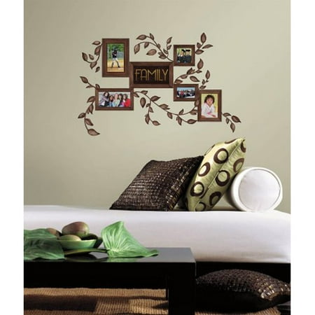 RoomMates Peel and Stick Decor Wall Decals Family Frames 50 Pieces